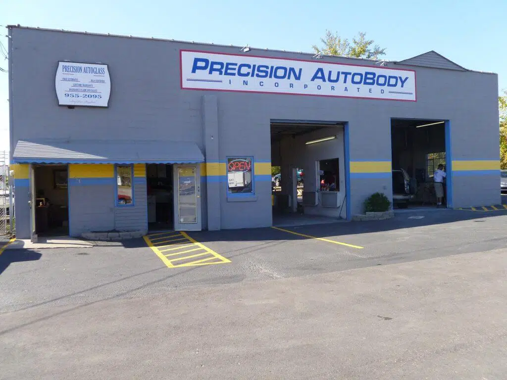 Precision Auto Body Shop Exterior
